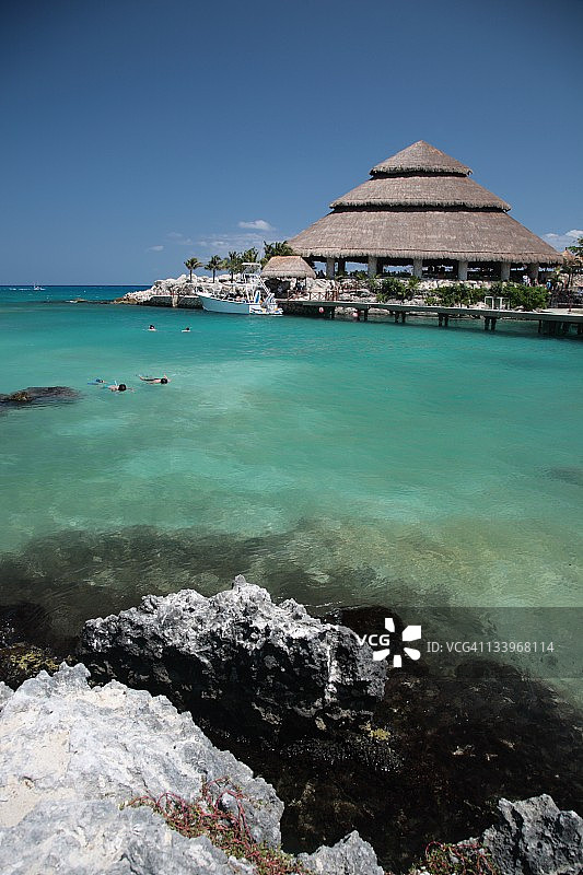 Xcaret，墨西哥图片素材