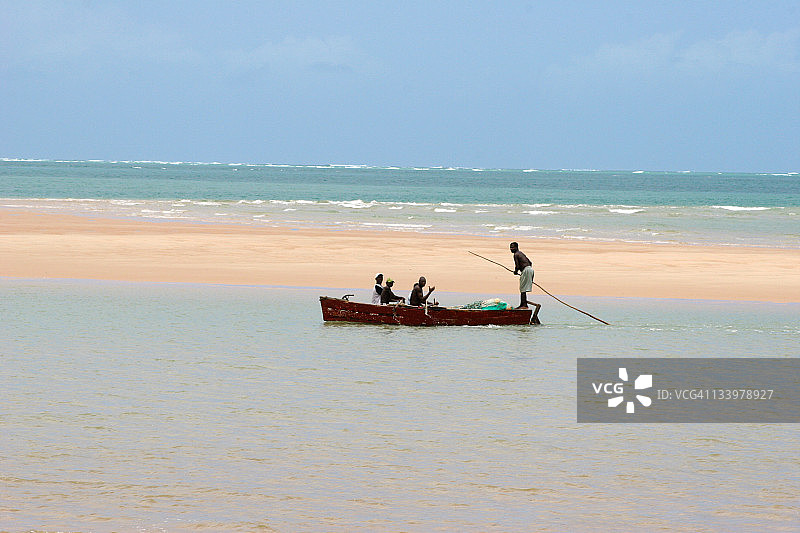 维兰库洛斯的巴扎鲁托岛图片素材