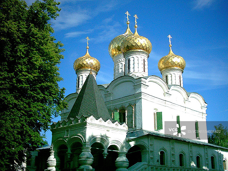 科斯特罗马三位一体大教堂，俄罗斯图片素材