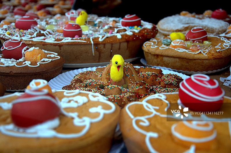 巴斯克传统蛋糕Opilla图片素材