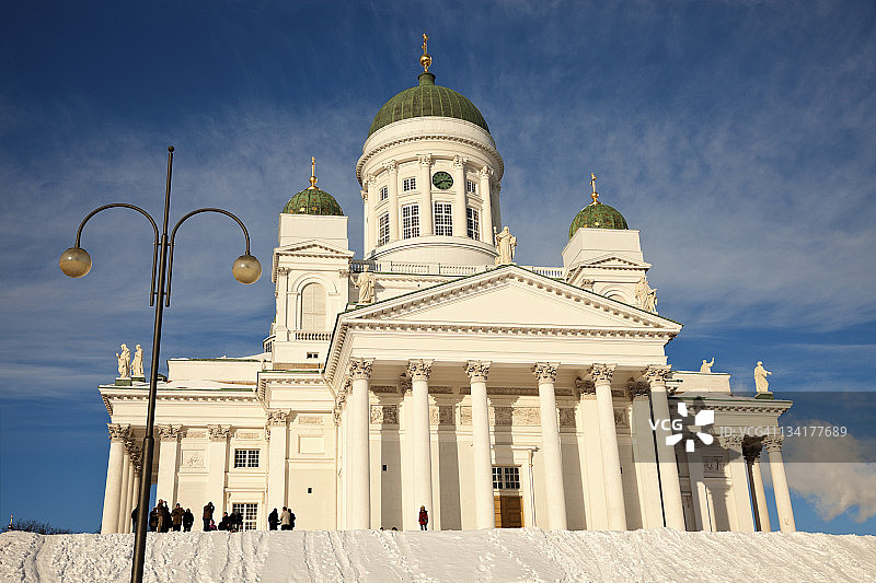 赫尔辛基路德大教堂图片素材