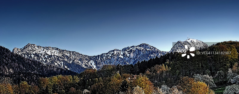 温德尔施泰因山图片素材