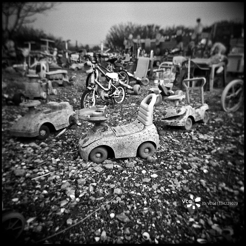 古老的公园花园景观图片素材