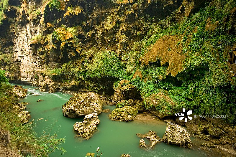 马岭河大峡谷图片素材