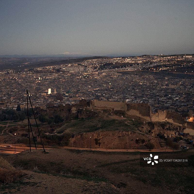 非斯的黄昏图片素材