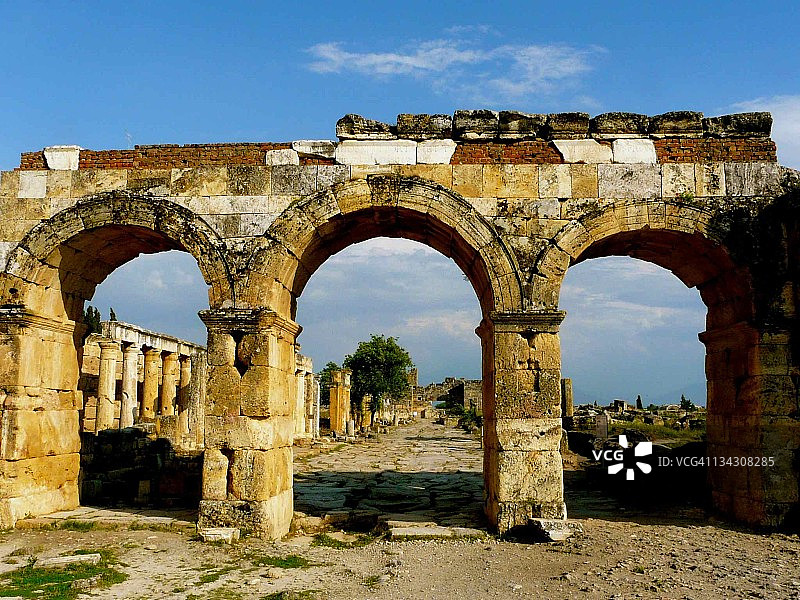 图密善拱门图片素材