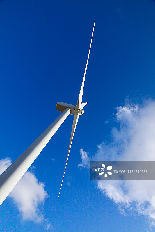 苏格兰的风力涡轮机图片素材