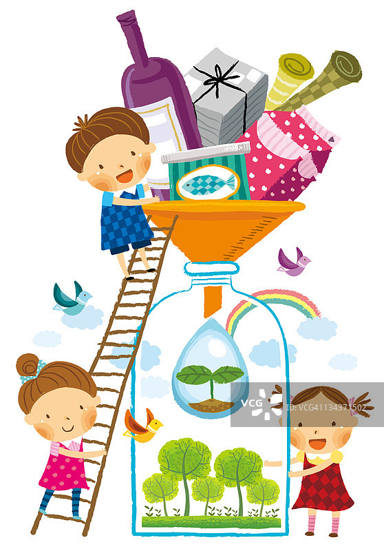 可回收物品图片素材