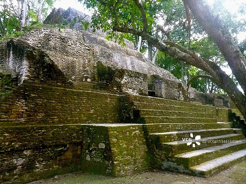 卡哈尔佩奇玛雅遗址图片素材