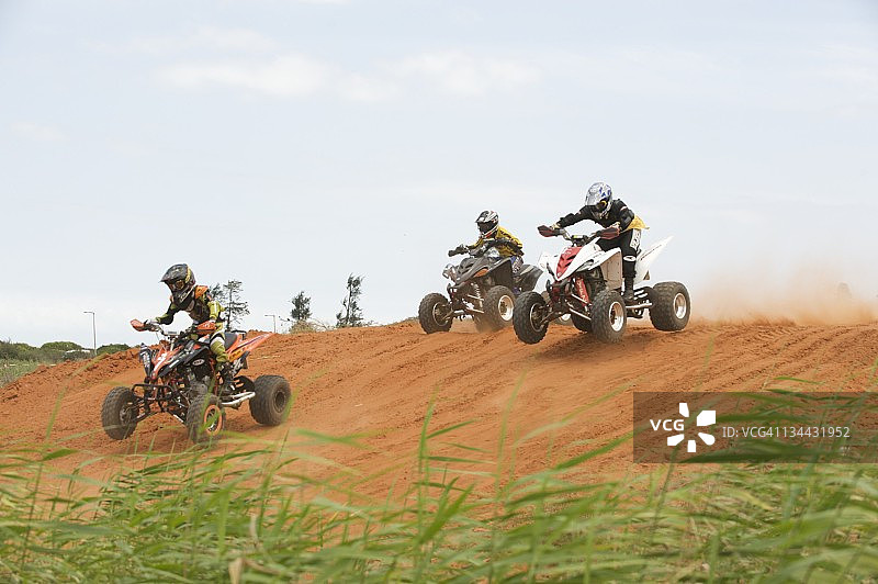 摩托车越野赛图片素材
