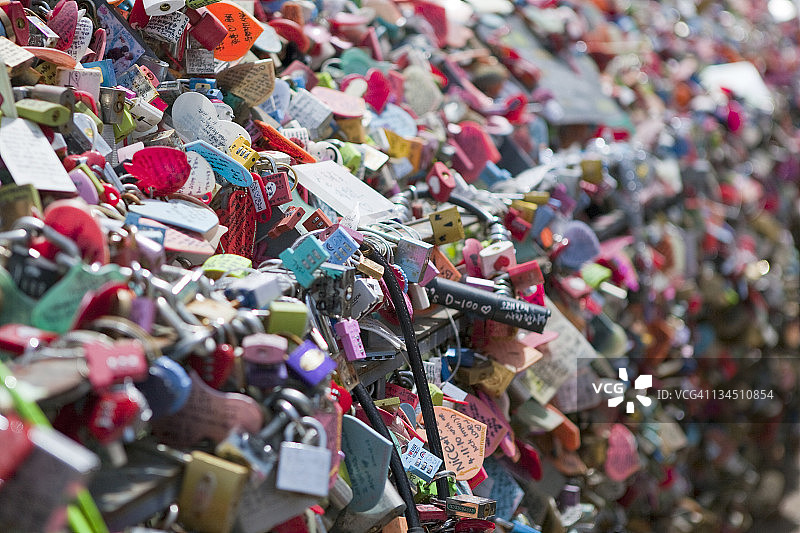 爱心锁图片素材