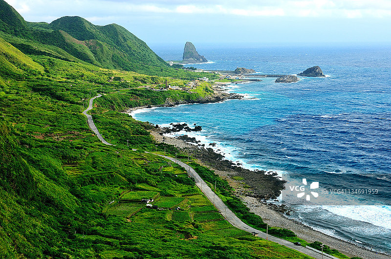岛屿海岸图片素材