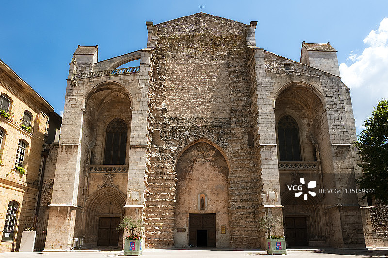 圣马克西曼的抹大拉的玛丽亚哥特式大教堂图片素材