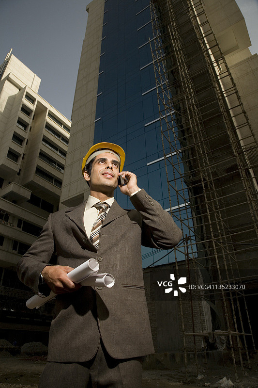 工程师在工作中图片素材