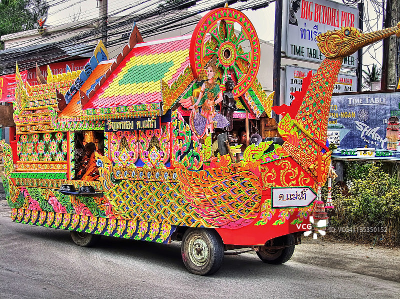 移动寺庙图片素材