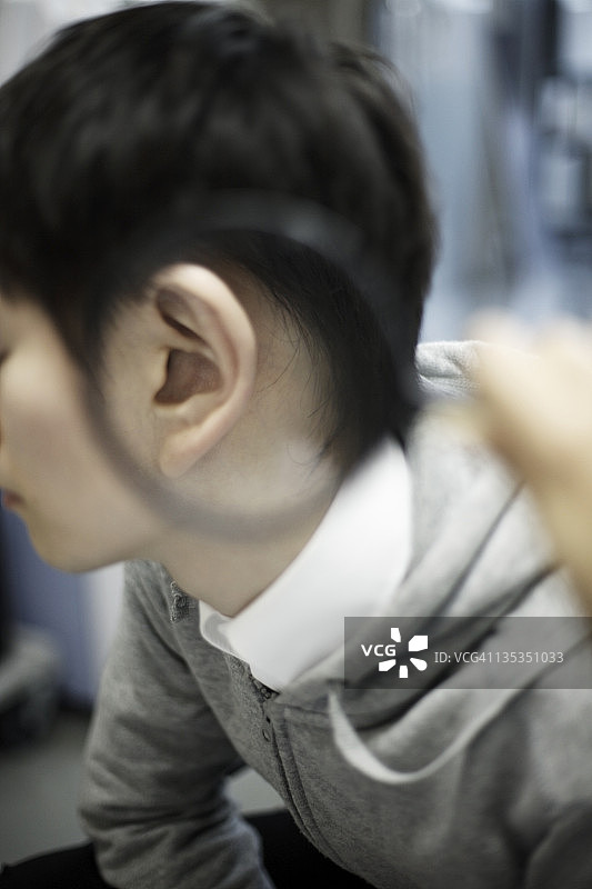 医院里的医生和病人图片素材