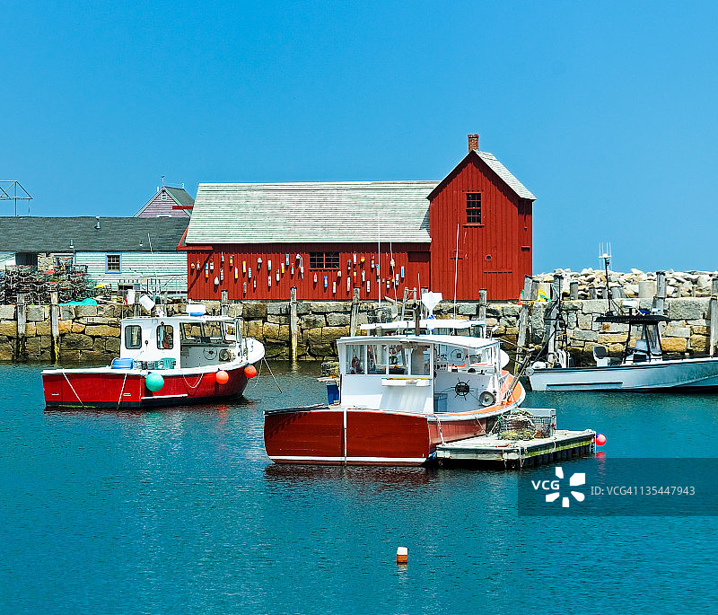 马萨诸塞州罗克波特图片素材