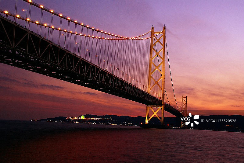 明石海峡大桥图片素材