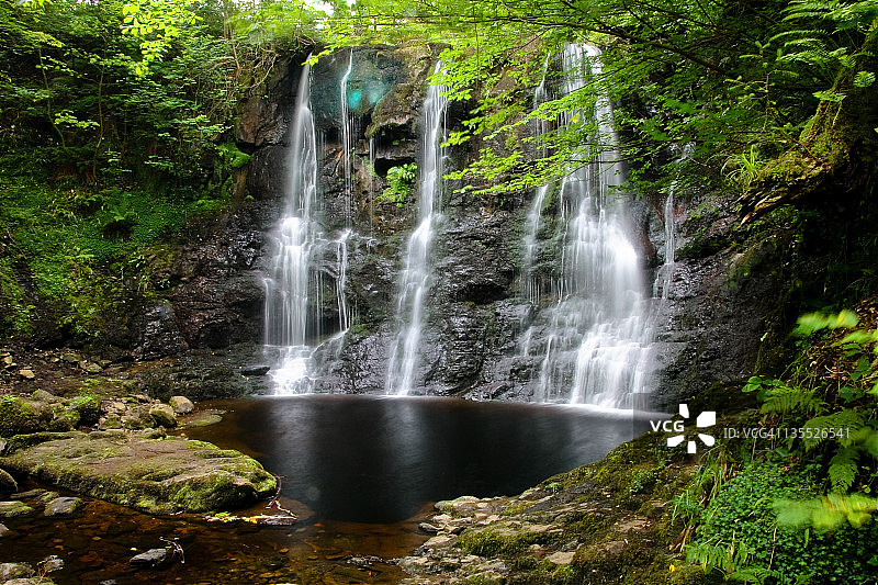 格莱纳里夫瀑布图片素材