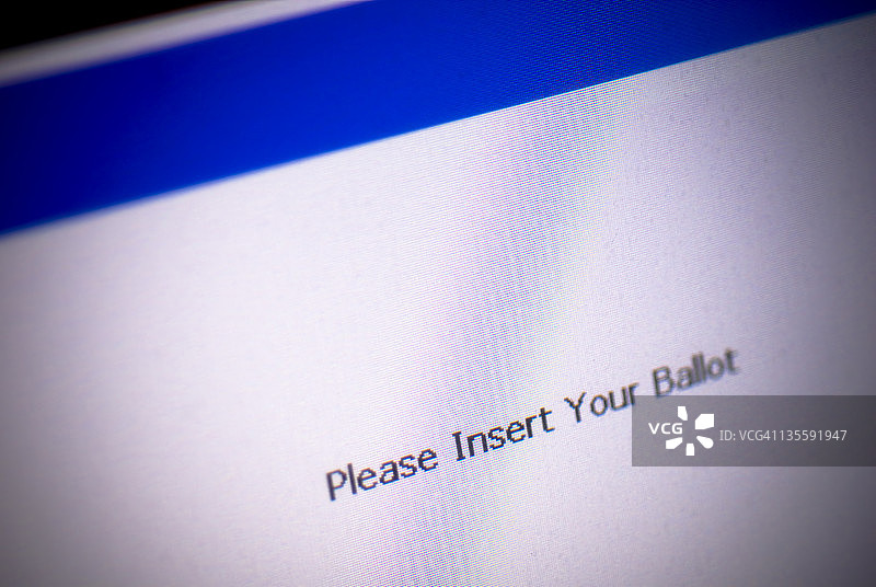 无障碍投票机图片素材