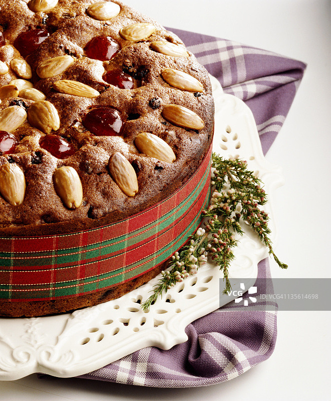 传统邓迪蛋糕图片素材