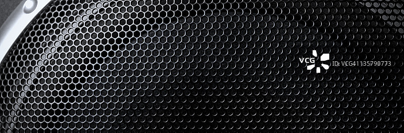 音响扬声器格栅网罩特写图片素材
