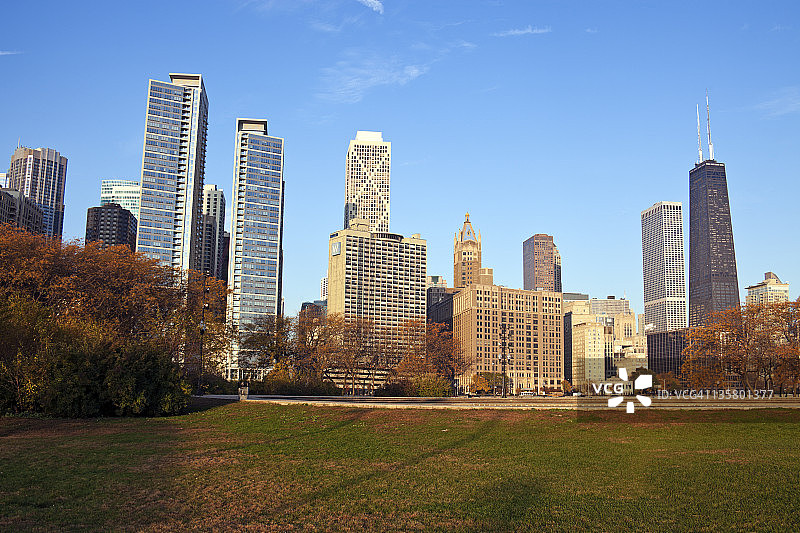芝加哥黄金海岸图片素材