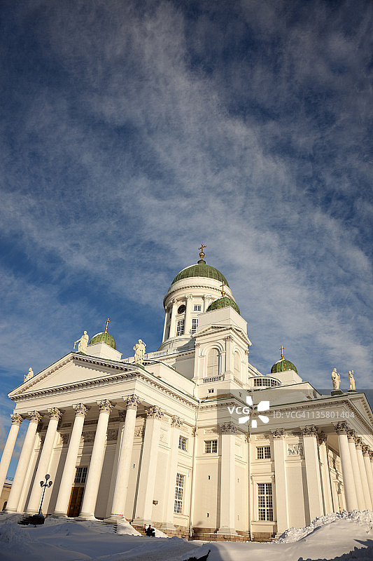 赫尔辛基路德大教堂图片素材
