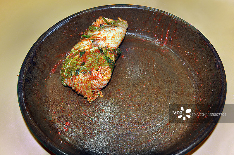 新鲜的卷心菜泡菜图片素材