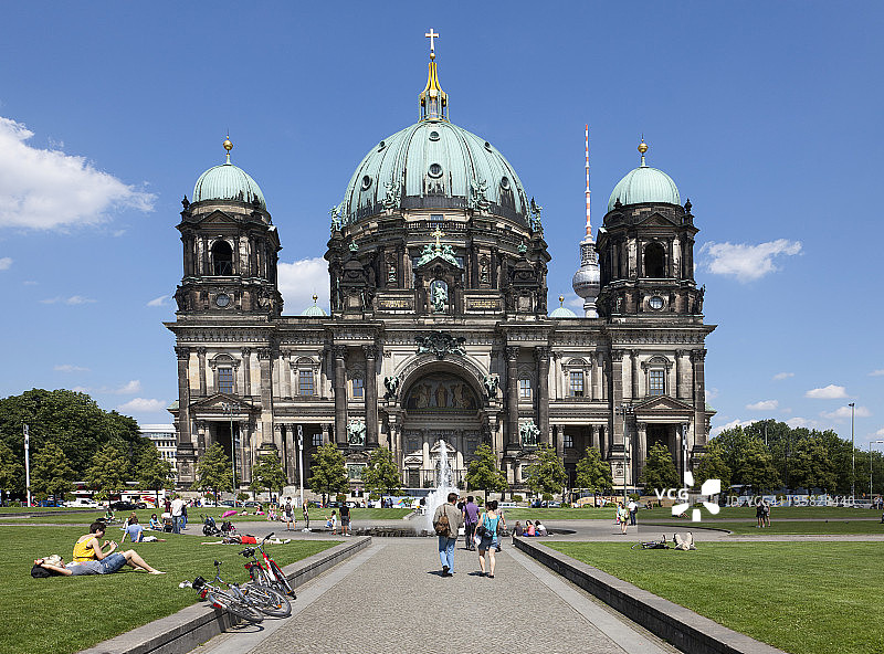 柏林大教堂图片素材