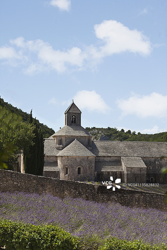 普罗旺斯塞南克修道院图片素材