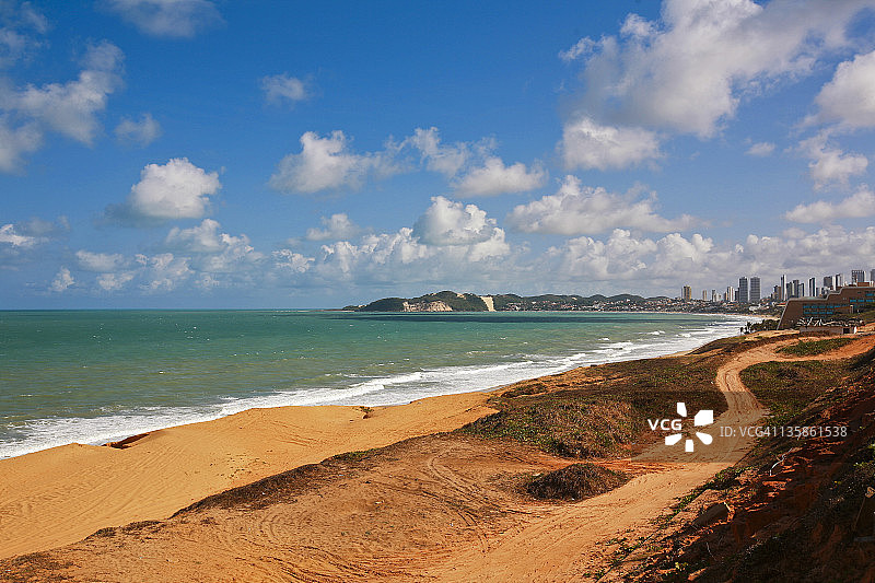 夏季纳塔尔海岸线风光图片素材