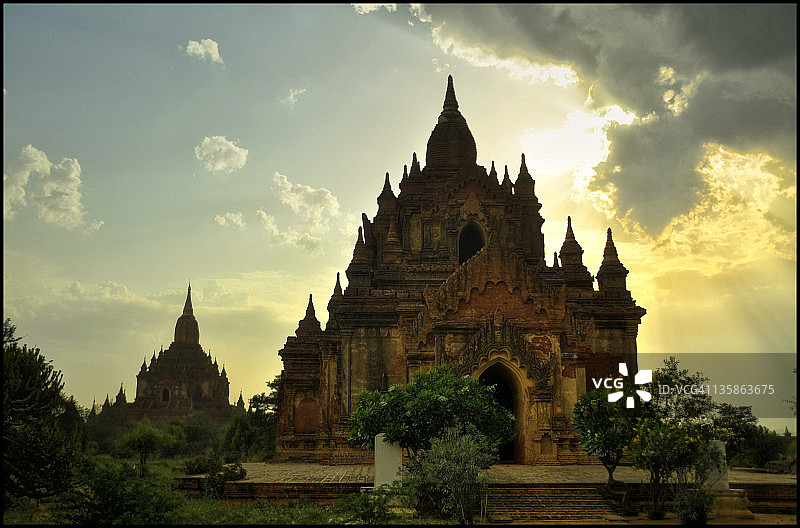 缅甸蒲甘寺庙图片素材
