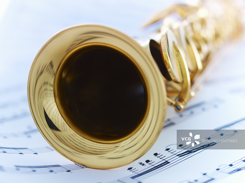 高音萨克斯管图片素材