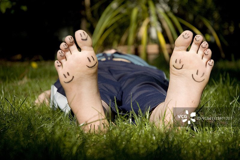 快乐的脚图片素材