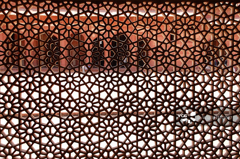 贾米清真寺内的坟墓图片素材