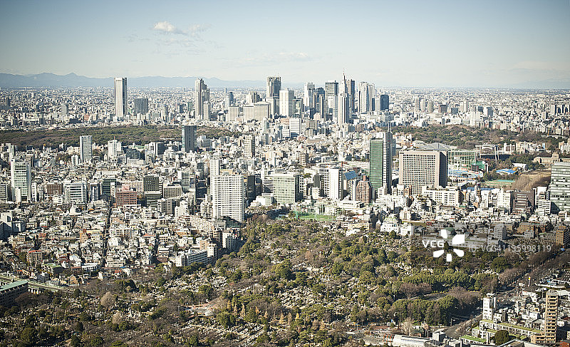 东京的天空图片素材