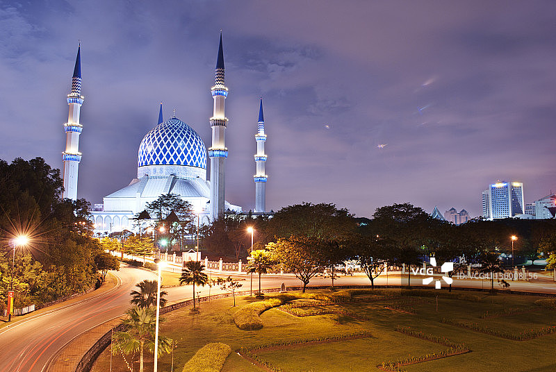 沙阿兰清真寺图片素材