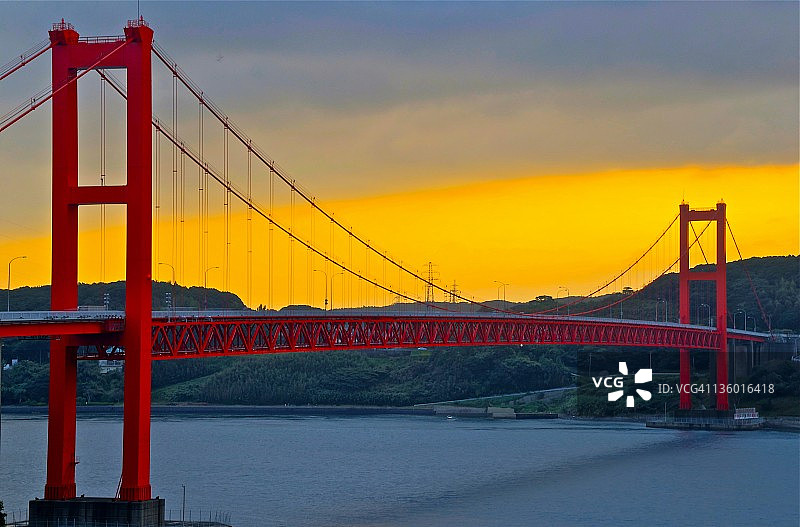 平户大桥景色图片素材