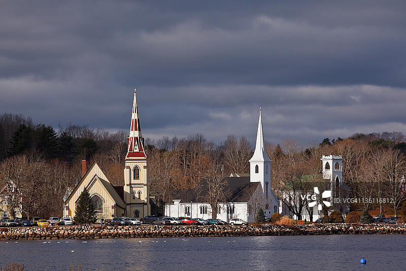 马洪湾的教堂图片素材