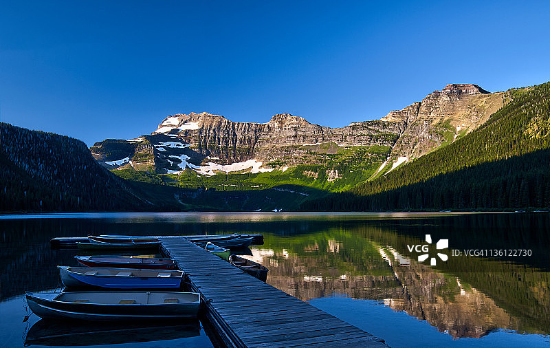 卡梅伦湖图片素材