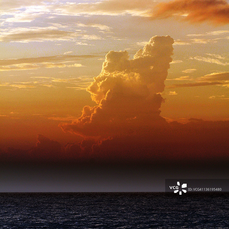 壮丽的云彩图片素材