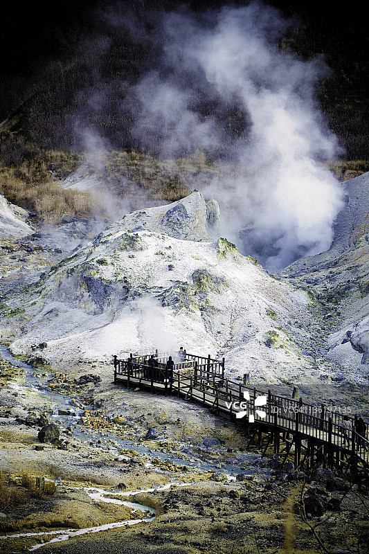 地狱谷图片素材