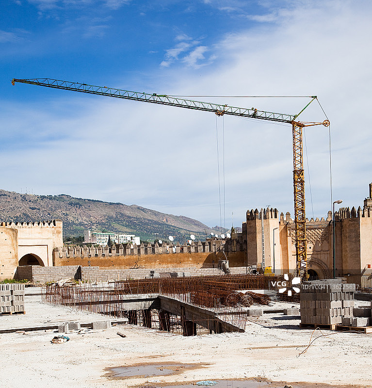 建筑工地图片素材