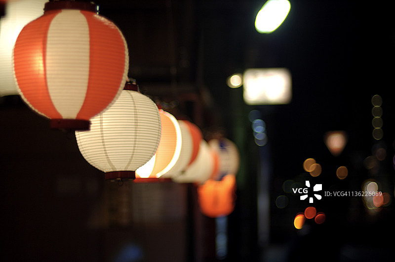 日式灯笼图片素材