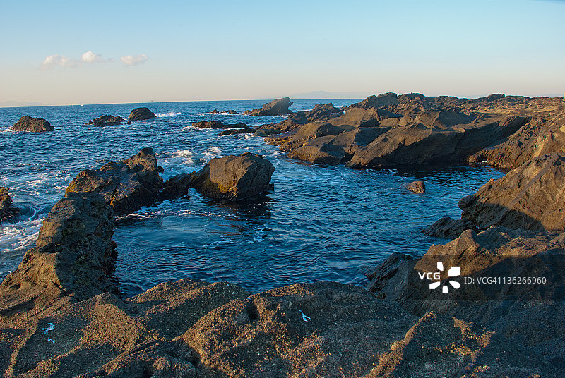 海洋和岩石图片素材