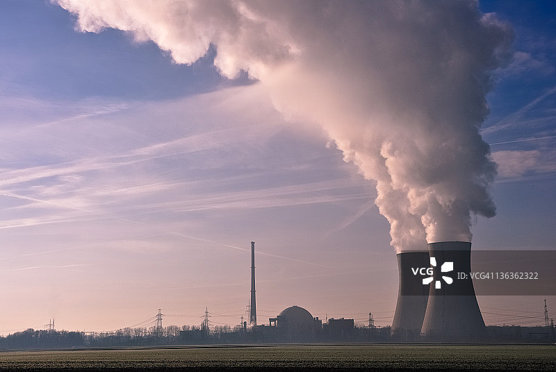 格拉芬莱茵费尔德核电站图片素材
