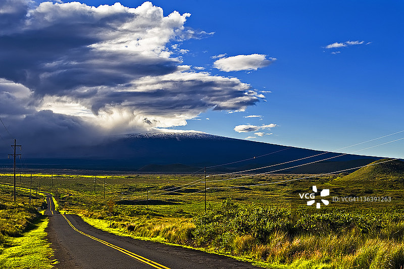 莫纳克亚山景色图片素材