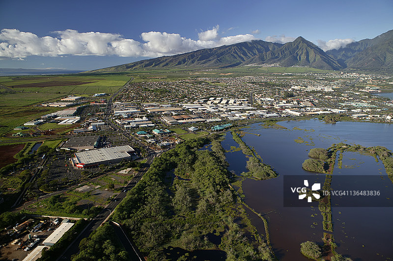 夏威夷毛伊岛卡胡卢伊图片素材
