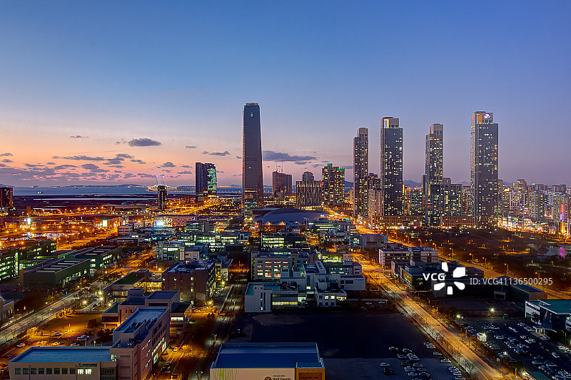 松岛国际商务区（SIBD）图片素材